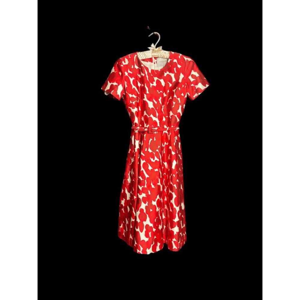 Carolina Herrera Sheath Waist Dress Sz 0 - Picture 1 of 7